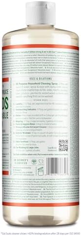 Dr Bronners Sal Suds Biodegradable Cleaner 32 oz 1