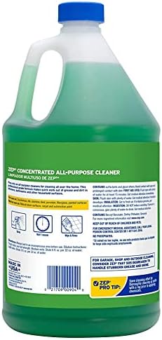 Zep All-Purpose Cleaner 128 oz Pack of 2 - Grease Grime Remover