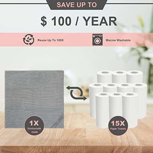 YOLOLOY Enviro Cleaning Cloth - No Chemicals Needed