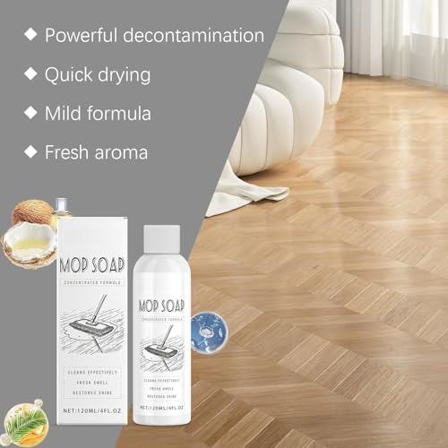 XRSP Mop Soap Brazilian Waves 2PCS Floor Cleaner