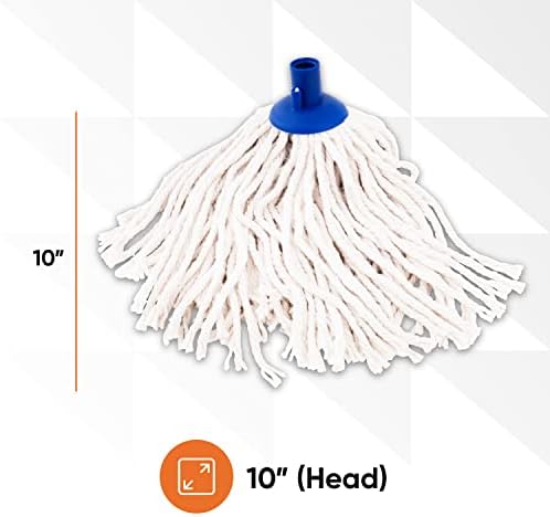 Superio Cotton Mop Head Refill - 10 Strings