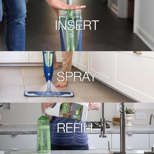 Bona Multi-Surface Floor Cleaner Spray Mop Refill - 34 fl oz - Unscented