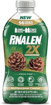 PINALEN 2X Max Aromas Concentrated All-Purpose Cleaner - Fresh Pine Scent - 56 Fl Oz