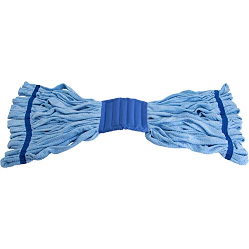 Genuine Joe GJO47540 Blue Microfiber Mop Head Refill Pack of 12