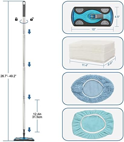 Layers Dust Mop for Hardwood Floor Cleaning