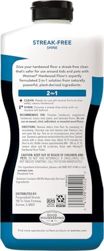 Weiman Hardwood Floor Cleaner 32 oz 2 Pack