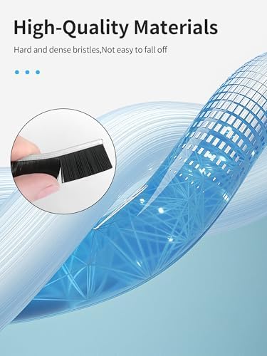 3 Pack Hard Bristle Crevice Cleaning Brush - Home and Car Use