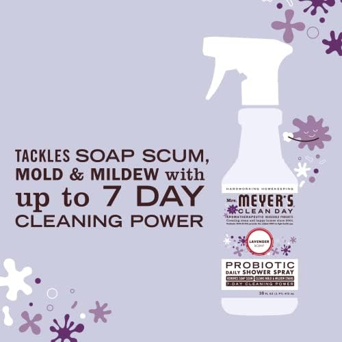 Mrs Meyers Probiotic Daily Shower Spray - Lavender 16 oz
