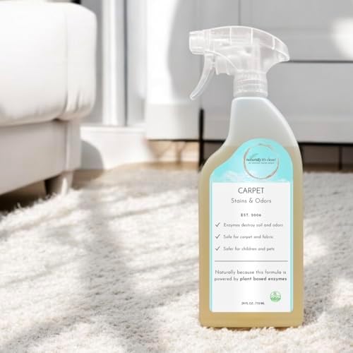 Naturally Its Clean Carpet Stain Remover 24oz x 2 Pack