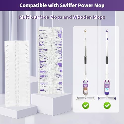 BYOFI 16 Pack PowerMop Replacement Mopping Pads