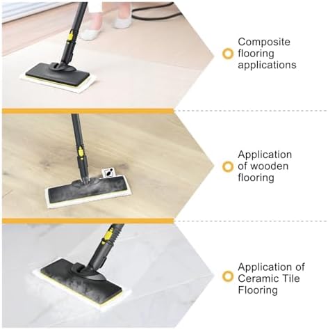 Vamarads N85R 6 Pcs Microfiber Mop Pad Replacement