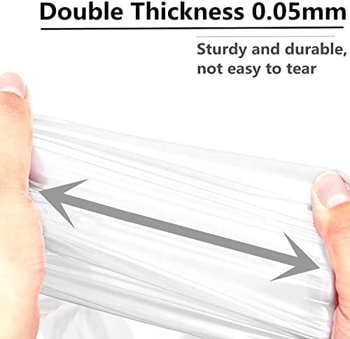 50PCS Extra Long Full Arm Disposable Gloves