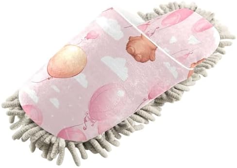 Bulletgxll Mop Slippers with Microfiber Mop Pad