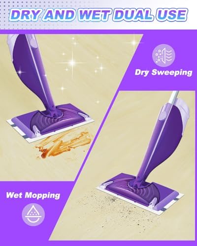 YagoDago Multi-Layer Dry Floor Mop Pads 48 Count