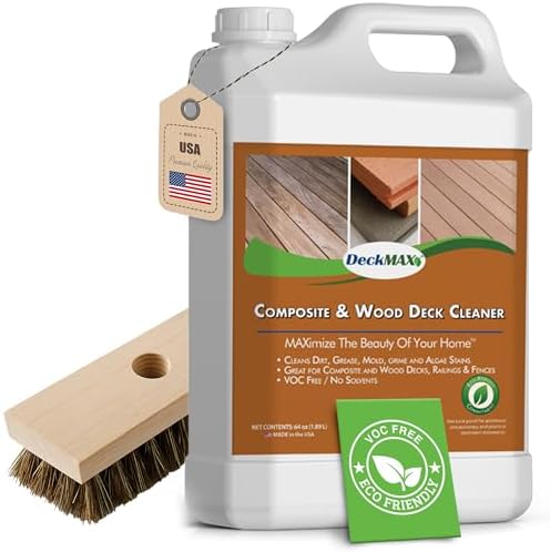 DeckMAX Premium Deck Cleaner Kit - 1500 Sq Ft Coverage