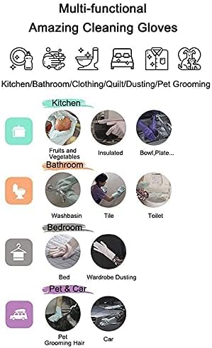 Yinceber Food Grade Silicone Cleaning Gloves 1