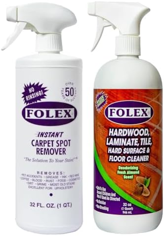 FOLEX Instant Carpet Floor Spot Remover Bundle