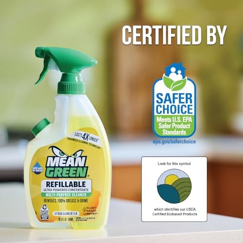 Mean Green Refillable Multi Purpose Cleaner Citrus Green Tea