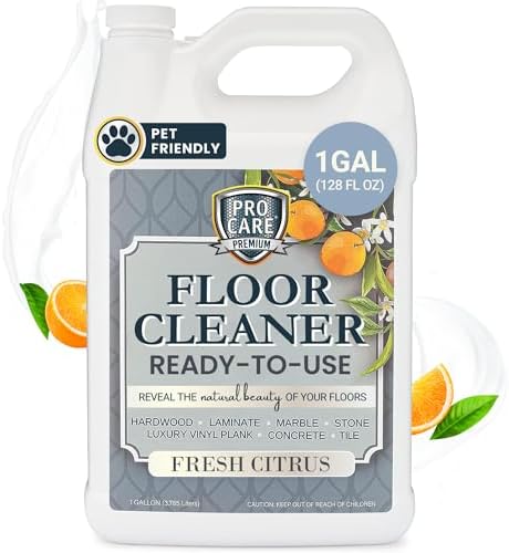 ProCare Floor Cleaner - Natural Citrus Scent 1 Gallon