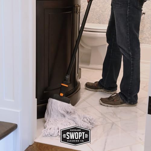 SWOPT Cotton Mop Head - Interchangeable for Wood Laminate Tile