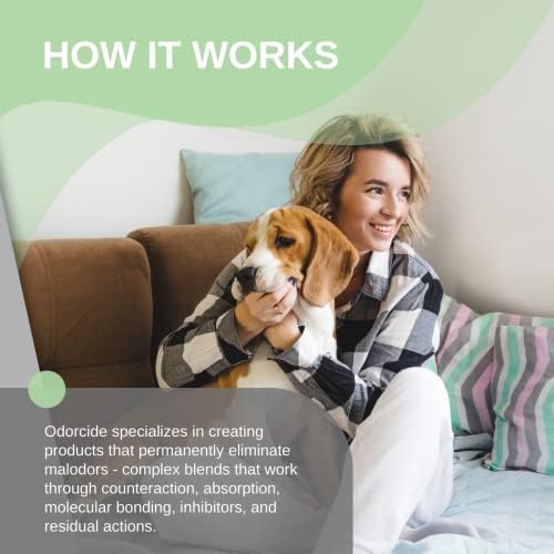 Odorcide Odor Eliminator Spray - 32 Oz Non-Enzymatic Formula 1