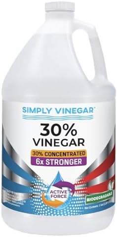 Active Force 30 Vinegar 128 oz for Cleaning
