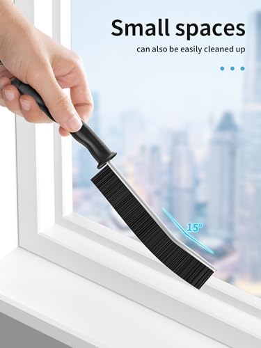 3 Pack Hard Bristle Crevice Cleaning Brush - Home and Car Use