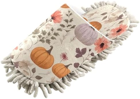 Zhirexin Colorful Autumn Microfiber Mopping Slippers