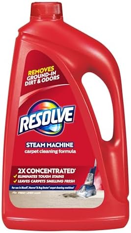 Resolve Steam Carpet Cleaner Solution Shampoo 60 fl oz 2X Concentrate