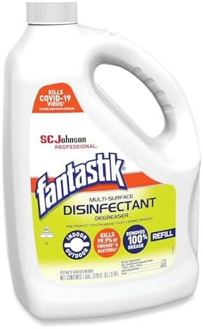 Fantastik Lemon Power Antibacterial Cleaner 128 Fl Ounce