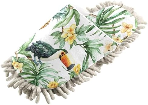 RunningBear Cozy Mop Slippers for Kitchen Cleaning