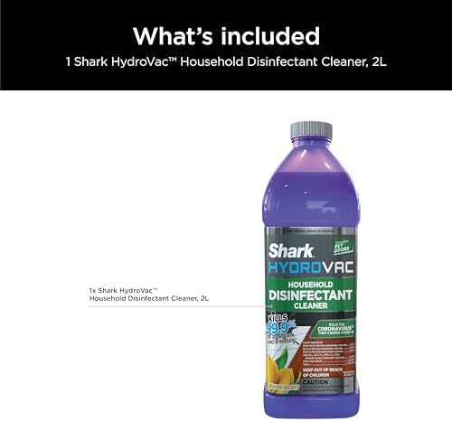 Shark HydroVac Disinfectant Cleaner 2L Purple Refill