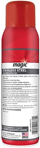 Magic Stainless Steel Cleaner 17 Ounce - Stay Clean Tech for Appliances