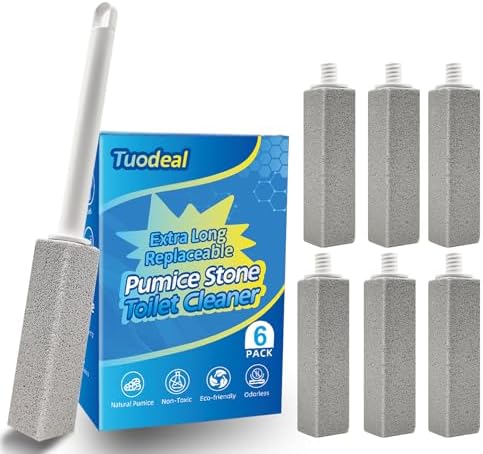 Tuodeal Pumice Stone Cleaner with Long Handle