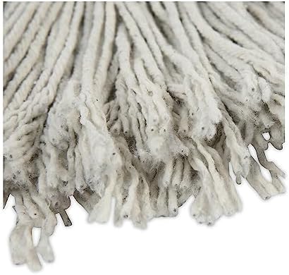 Boardwalk Banded Cotton Mop Heads 24 White 12-Pack