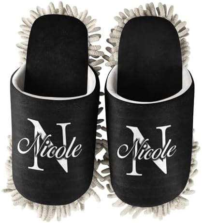 Custom Mop Slippers for Floor Cleaning Comfortable Microfiber Mop Slippers