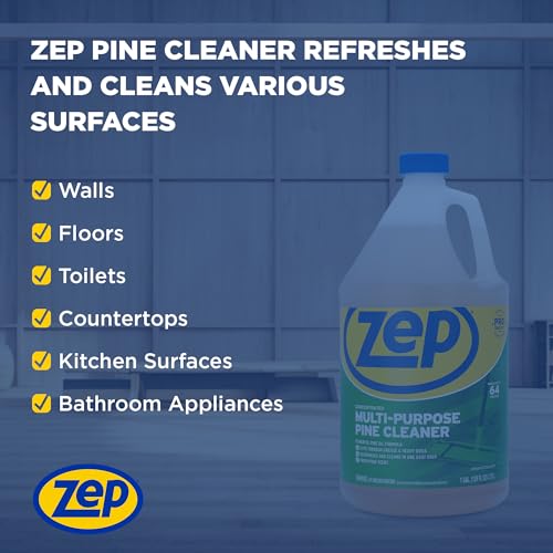 Zep Concentrated Pine Cleaner 128 oz Case of 4 1