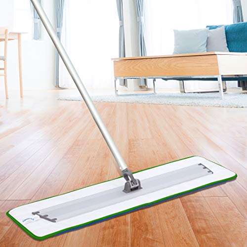 CleanAide All Purpose Super Absorbent Microfiber Mop Pads 6-Pack Green