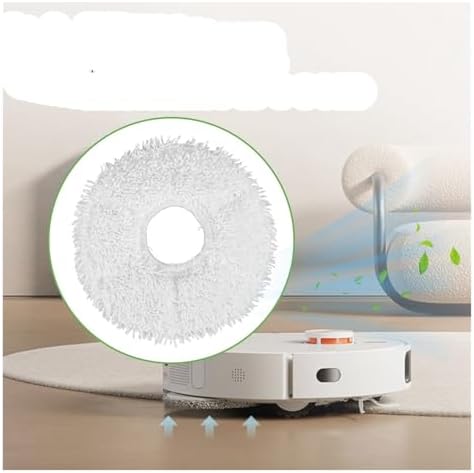 12Pcs Mopping Cloths for Yeedi Compatible Self-Cleaning Robot Replacement Pads