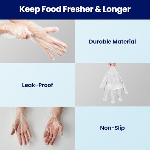 Cleanwrap Disposable Gloves Short and Long LDPE BPA Free