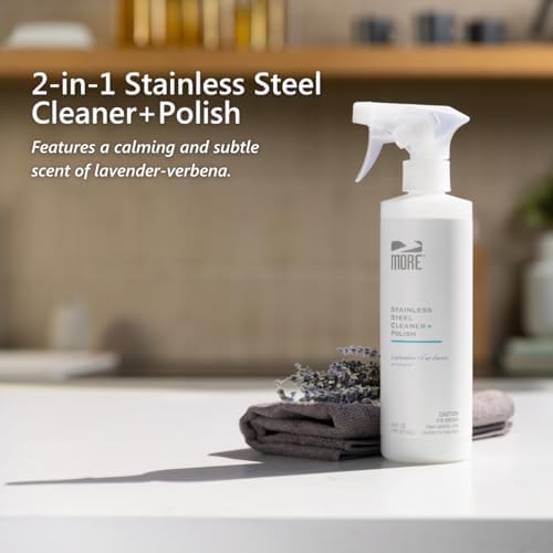 MORE Stainless Steel Cleaner Polish Bundle