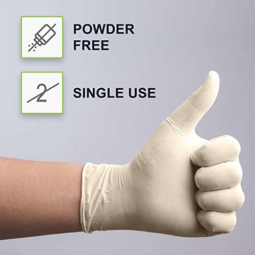 FifthPulse Extra Thick 45 Mil Latex Gloves