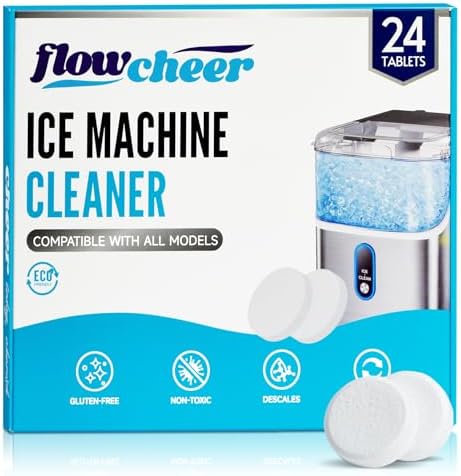 Flowcheer Ice Maker Cleaner Tablets 24 Count
