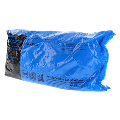 PIP Grippaz Food Plus 8 Mil Nitrile 12 Gloves 48-Pack
