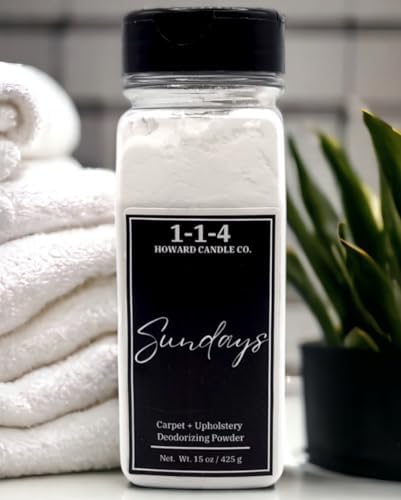 Powerful Sundays Fresh Linen Scented Deodorizer Powder