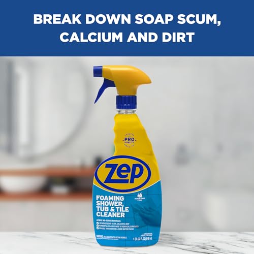Zep Foaming Tub Tile Cleaner - 32 oz Case of 4