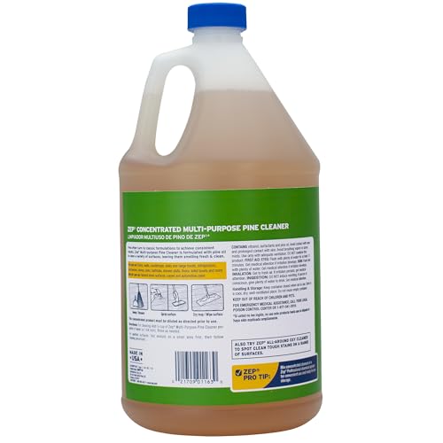 Zep Concentrated Pine Cleaner 128 oz Case of 4 1