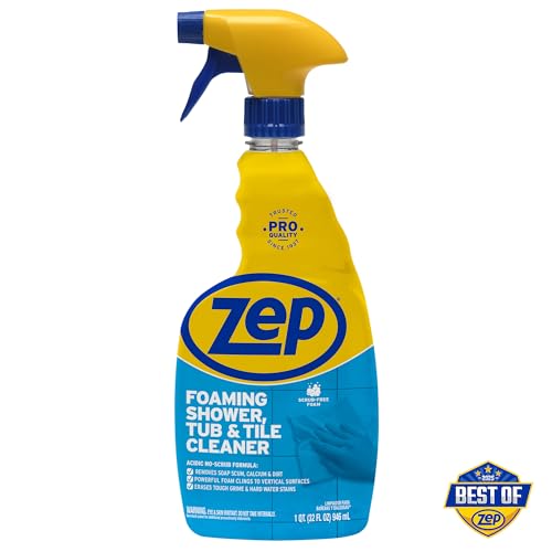 Zep Foaming Tub Tile Cleaner - 32 oz Case of 4