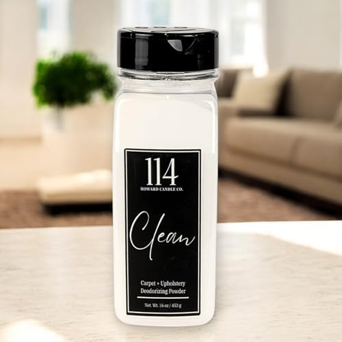 Howard Candle Co Powerful Clean Linen Scented Deodorizer Powder