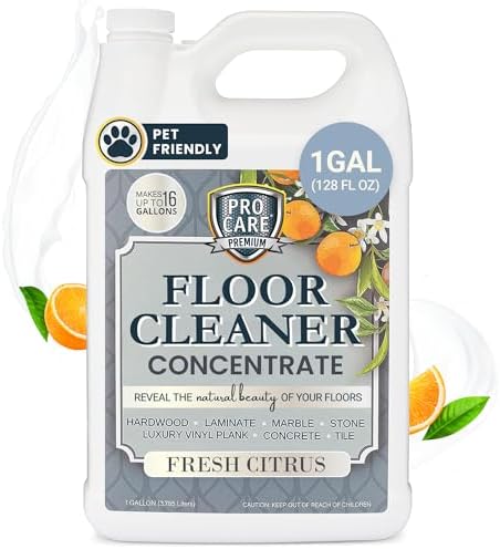 ProCare Citrus Floor Cleaner Concentrate - 1 Gallon